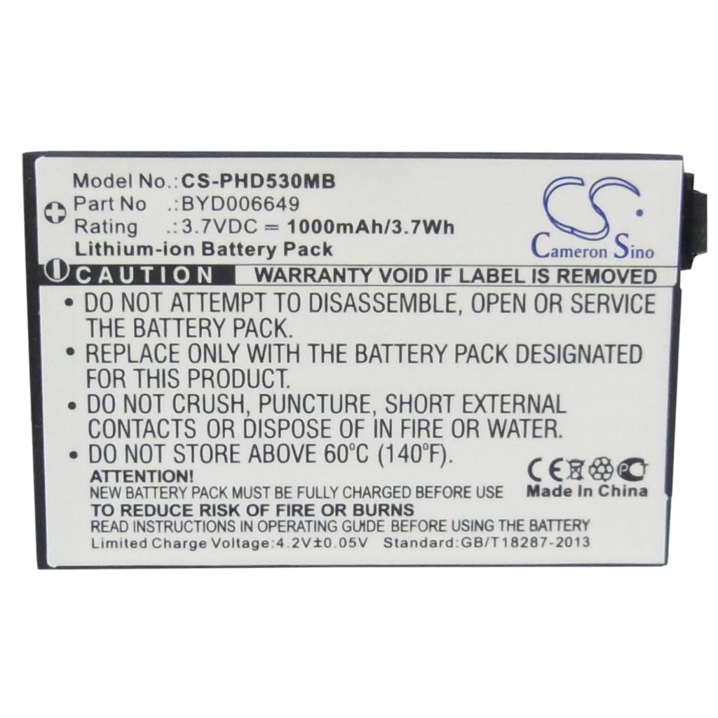Batterier till babyvakter Philips CS-PHD530MB