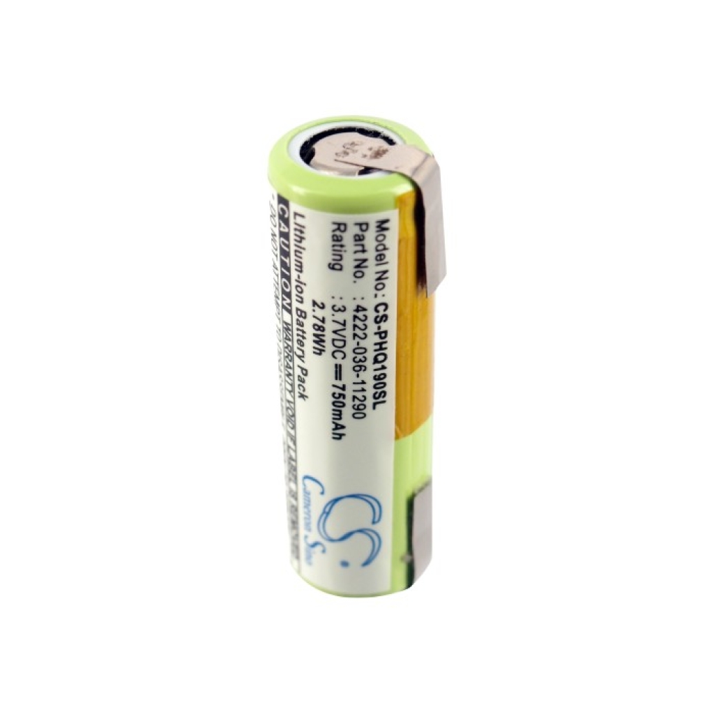 Batterier Ersätter Norelco 1260X