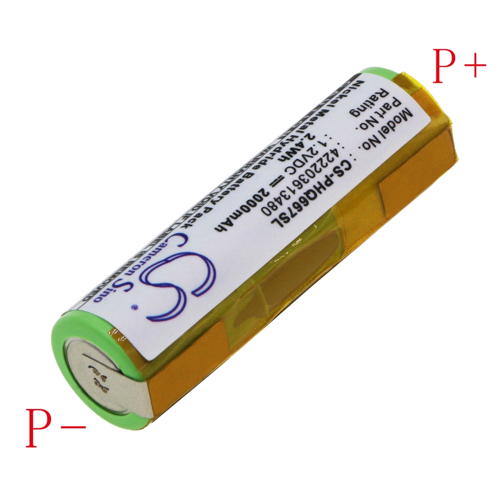 Batterier Ersätter Norelco HP6327