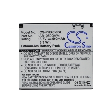 Compatible battery replacement for Philips AB1050DWM