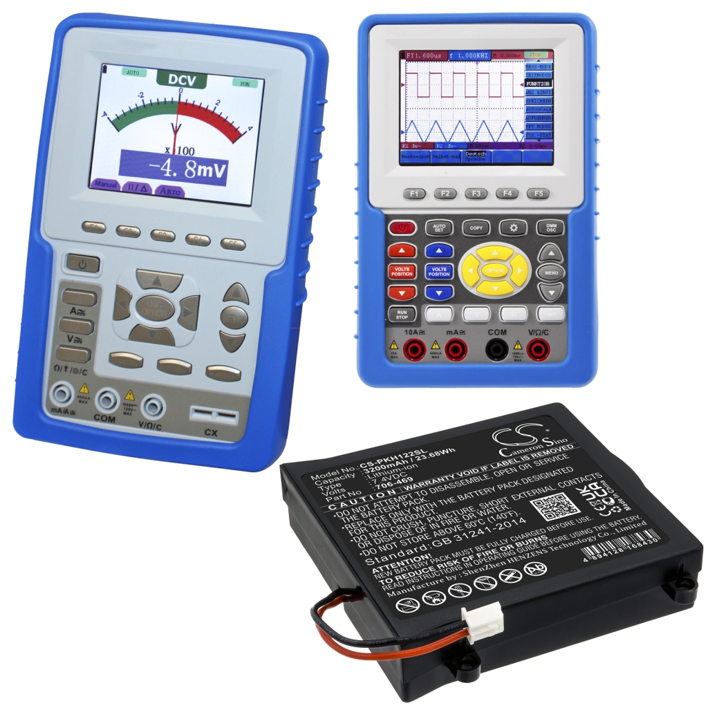 Batterier för verktyg Peaktech CS-PKH122SL