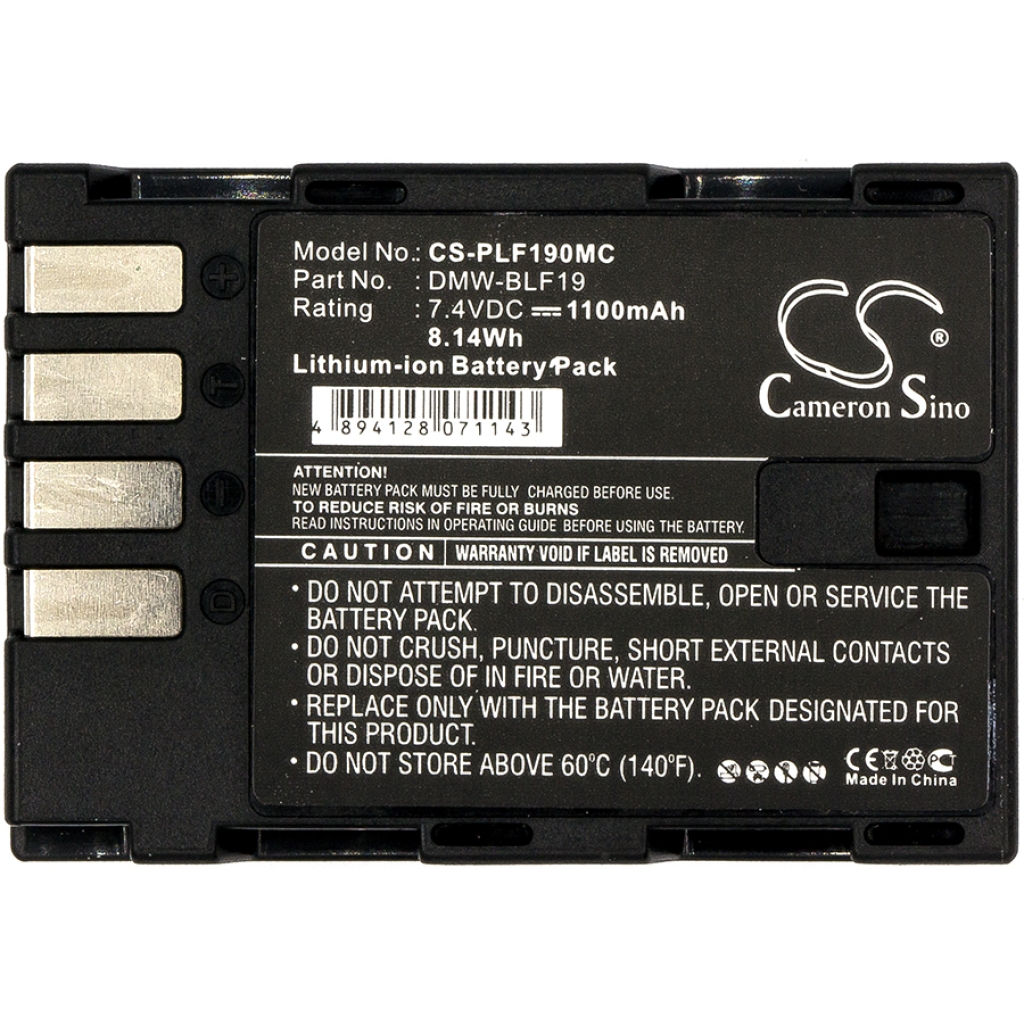 Camera Battery Panasonic Lumix DMC-GH3GK