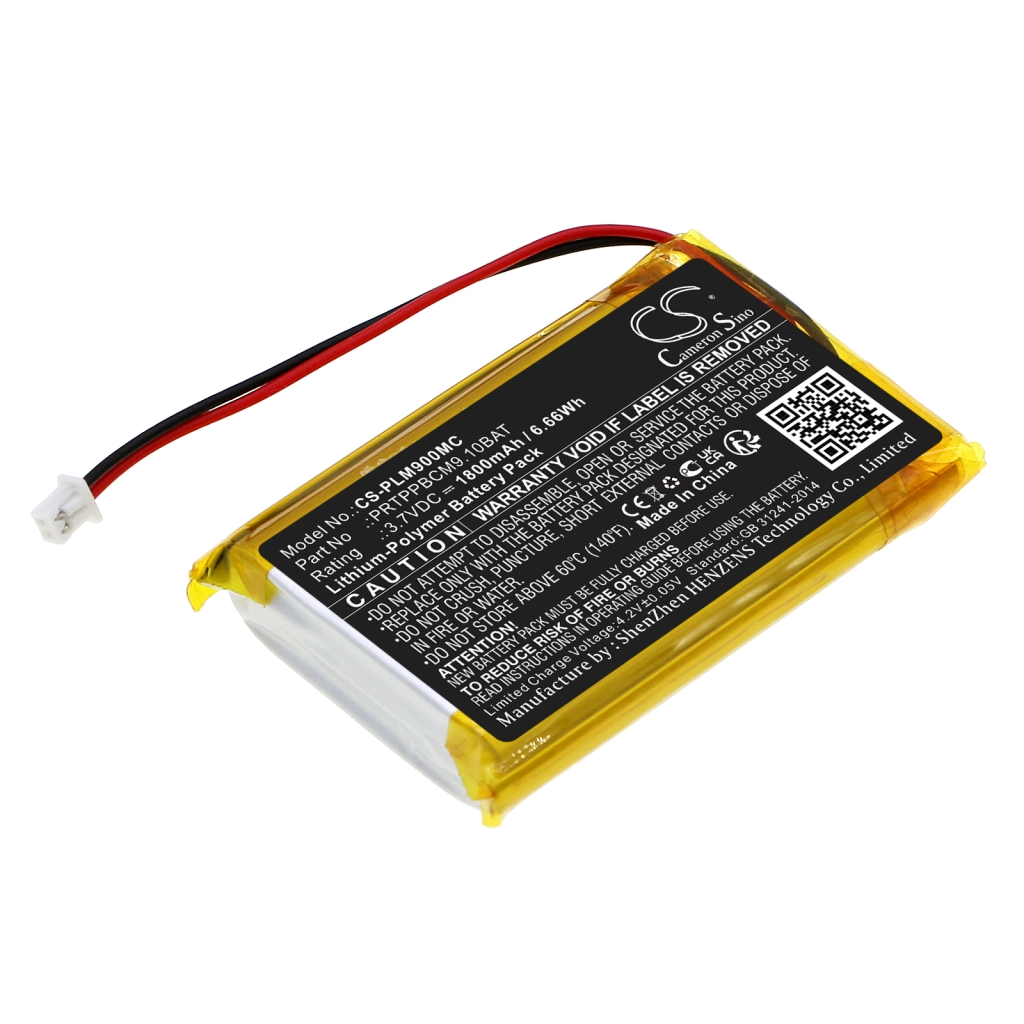 Compatible battery replacement for Pyle PRTPPBCM9.10BAT