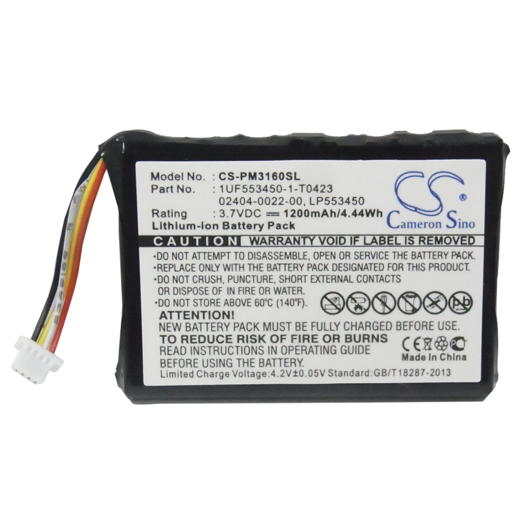 Batterier till digitalradioapparater Flip CS-PM3160SL