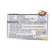 Compatible battery replacement for Palm GA1Y41551