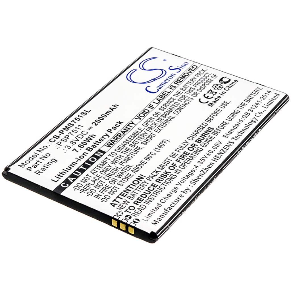 Battery Replaces PSP7511