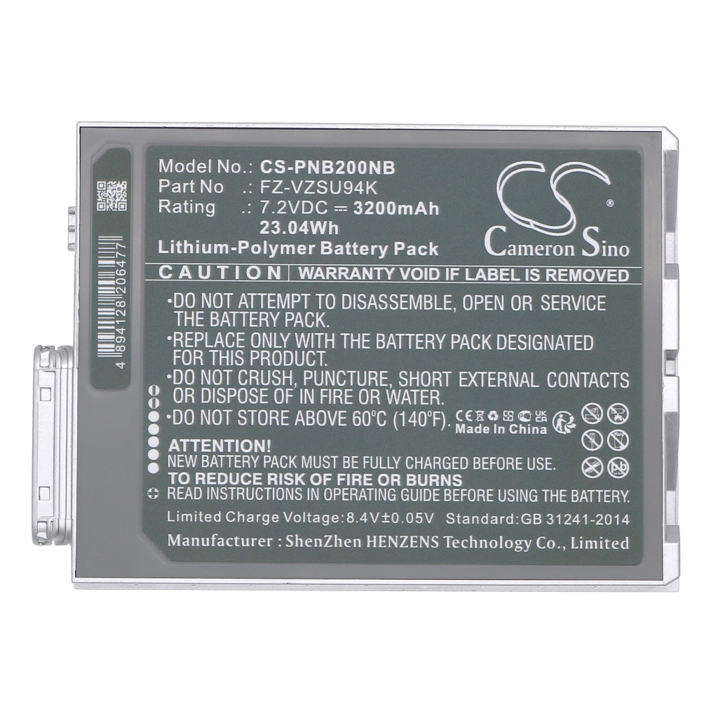 Notebook battery Panasonic Toughpad FZ-B2