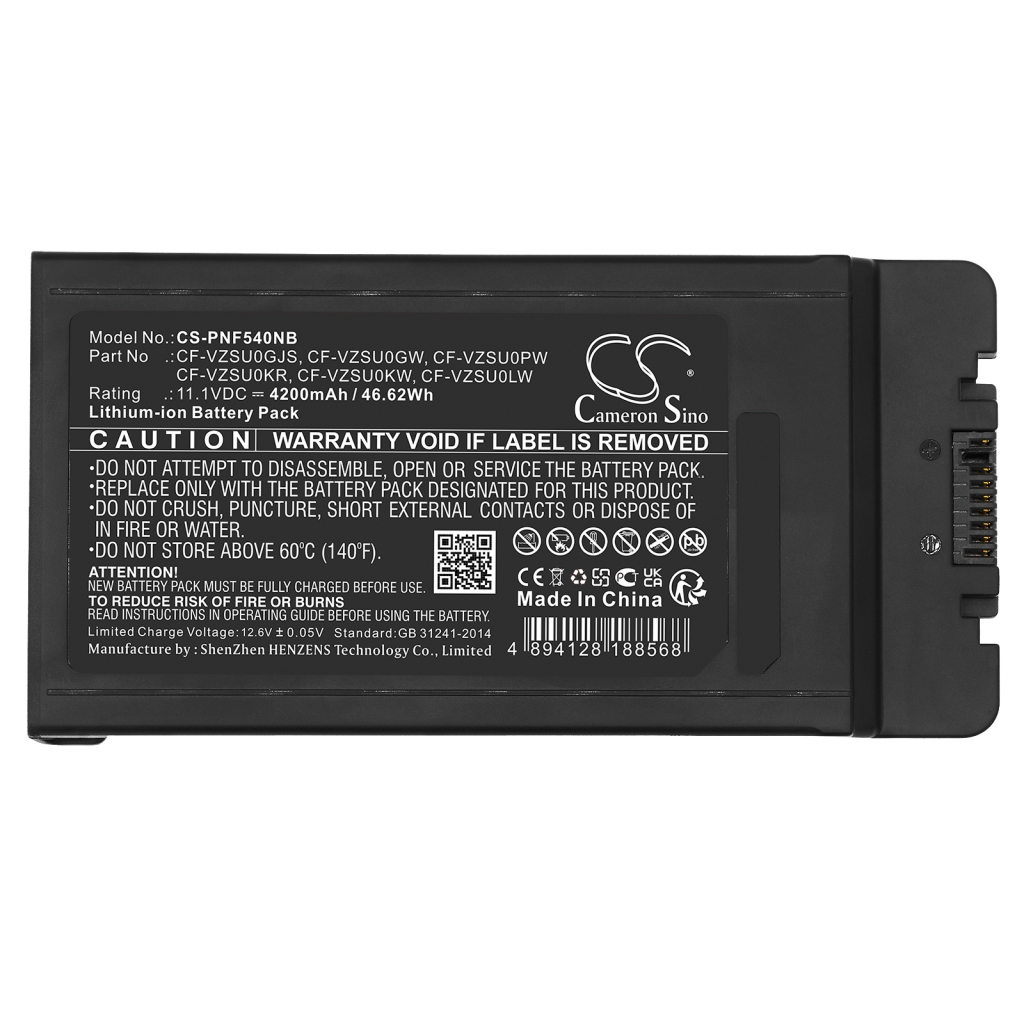 Batterier till bärbara datorer Panasonic CS-PNF540NB