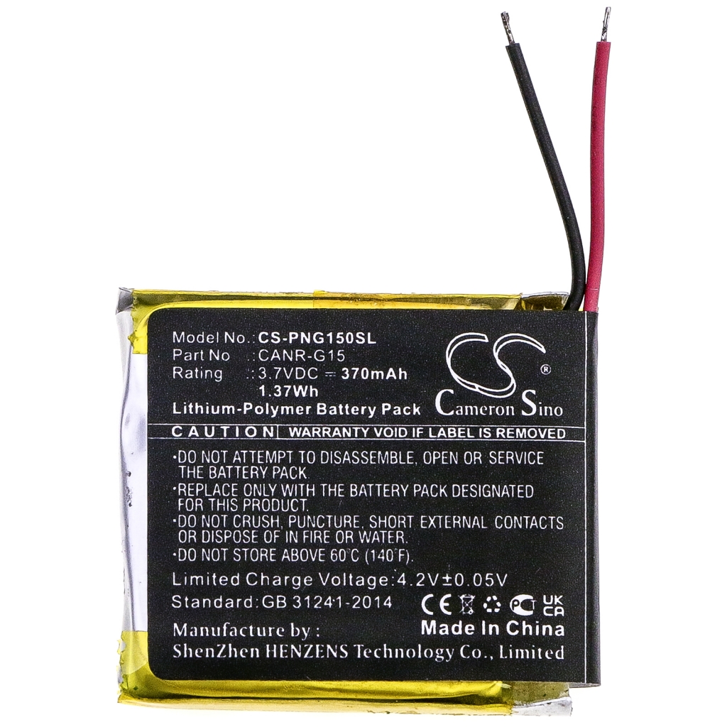 Batterier Ersätter CANR-G15