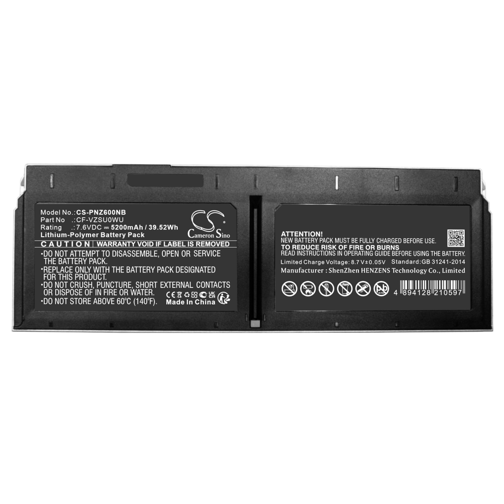 Notebook battery Panasonic CF-XZ6BDBQR