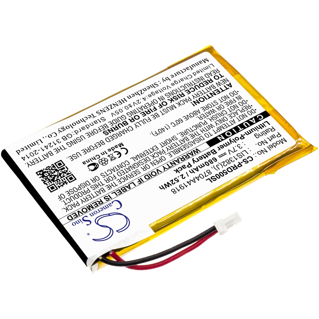 Ebook, eReader Battery Sony CS-PRD500SL