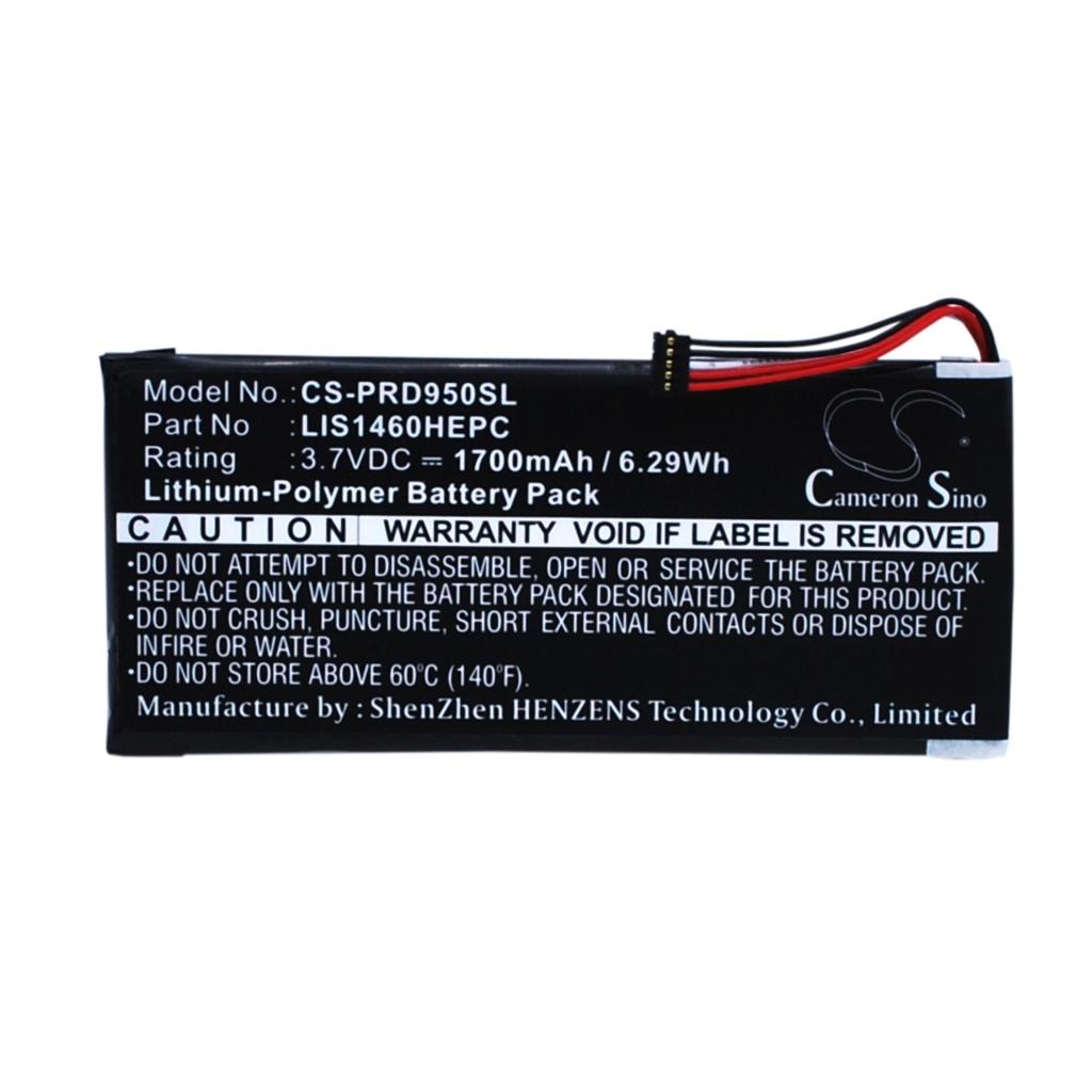 Batterier Ersätter LIS1460HEPC(SY6)