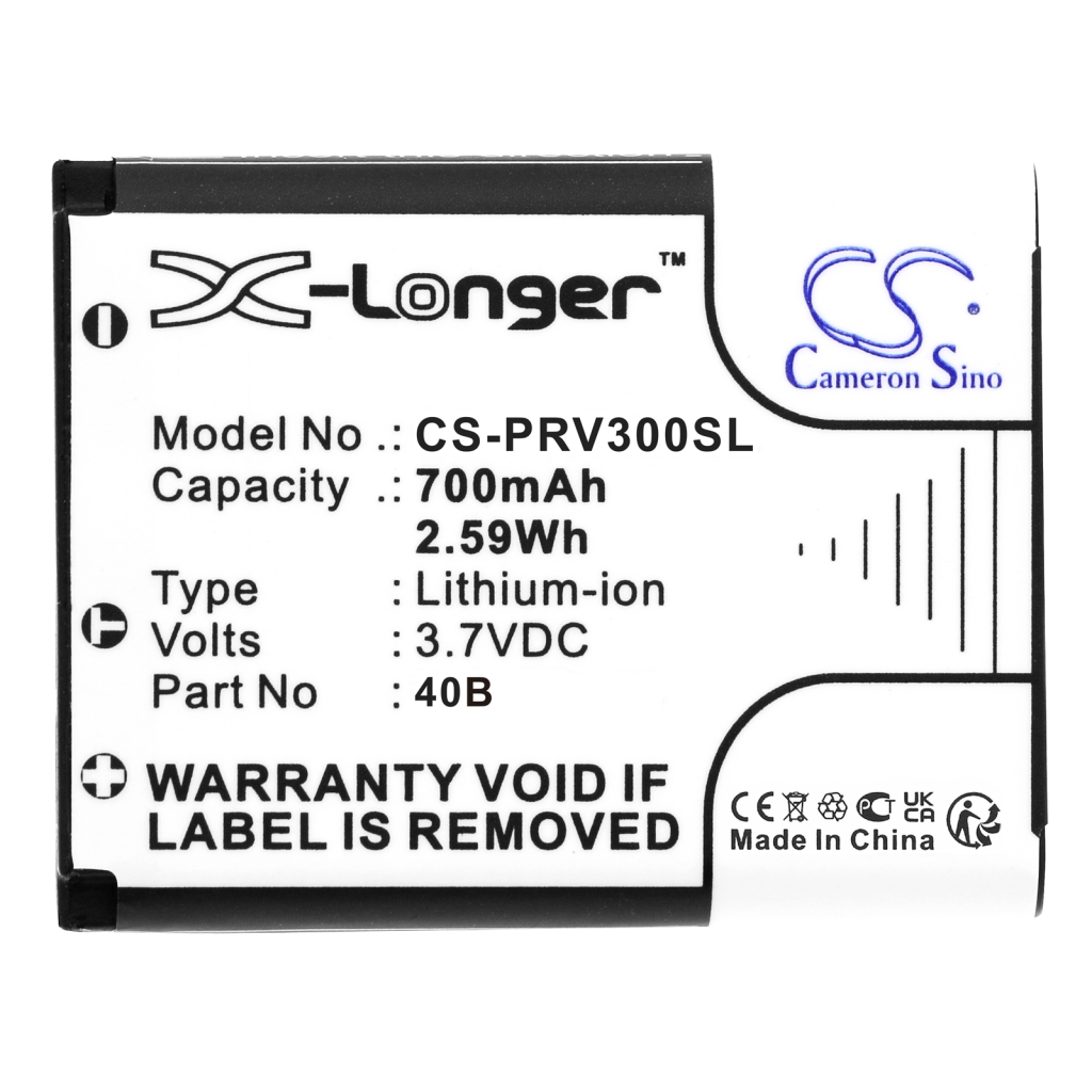 Batterier Ersätter LR-300