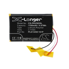 Compatible battery replacement for Prestigio PL613450 1S1P