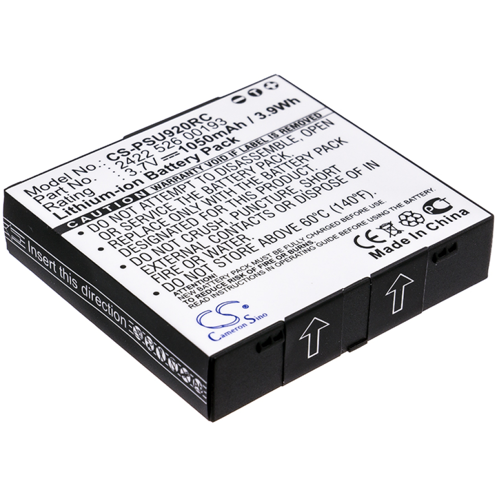 Batterier till fjärrkontrollen Philips CS-PSU920RC