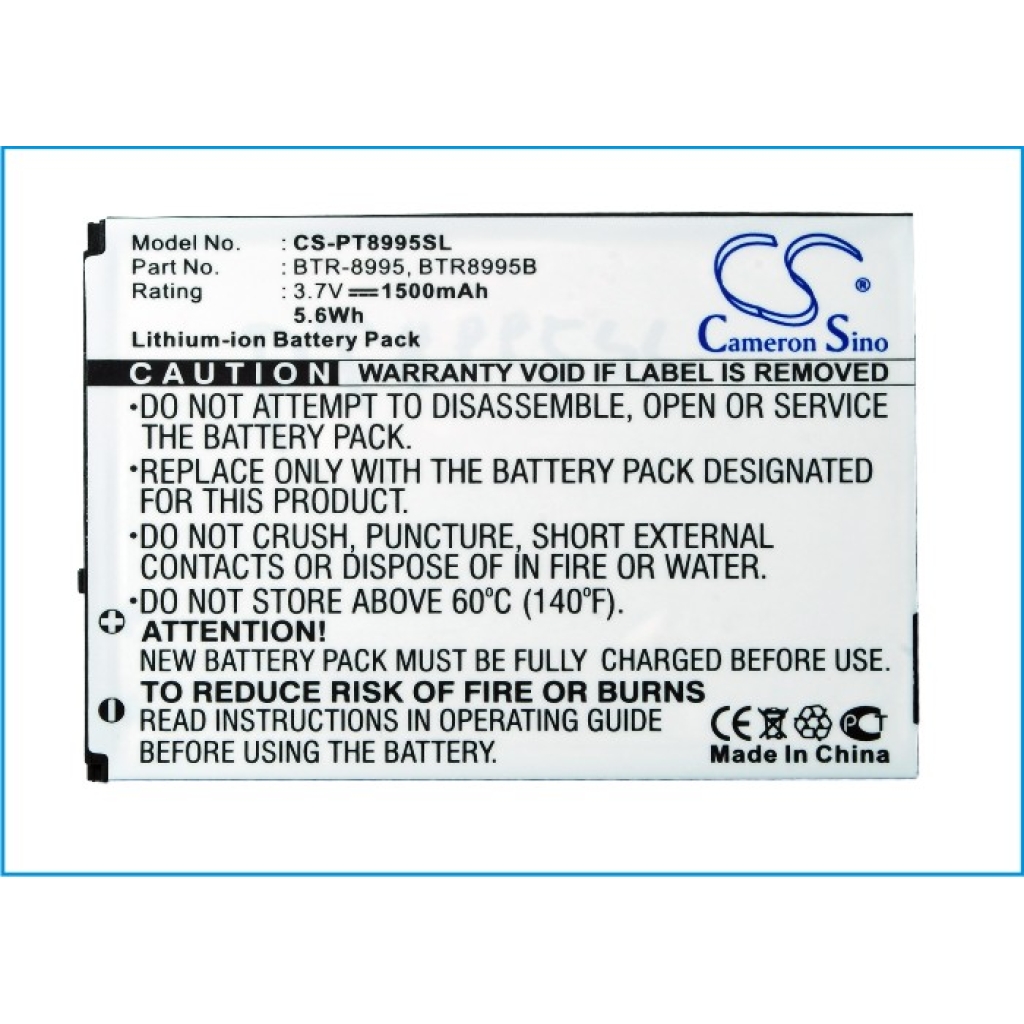 Mobile Phone Battery Pantech ADR8995