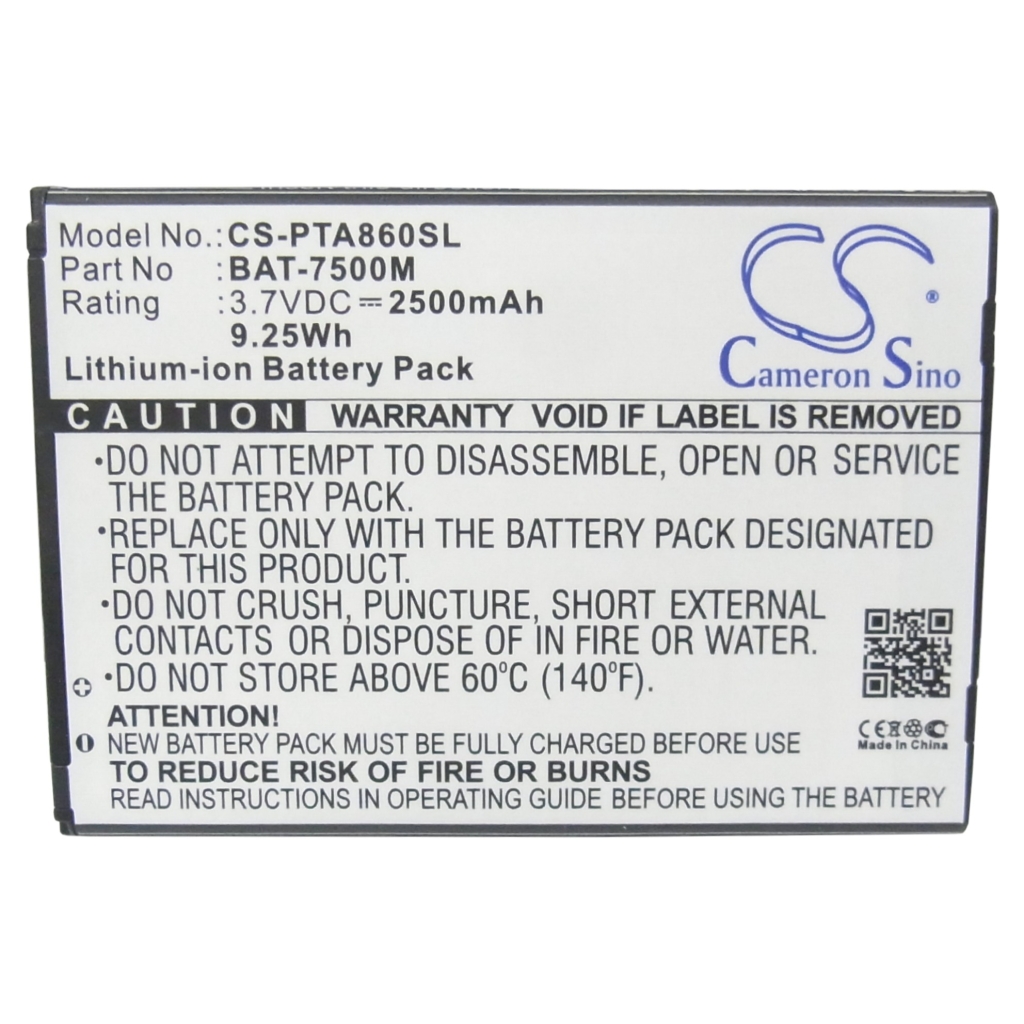 Mobile Phone Battery Pantech IM-A860