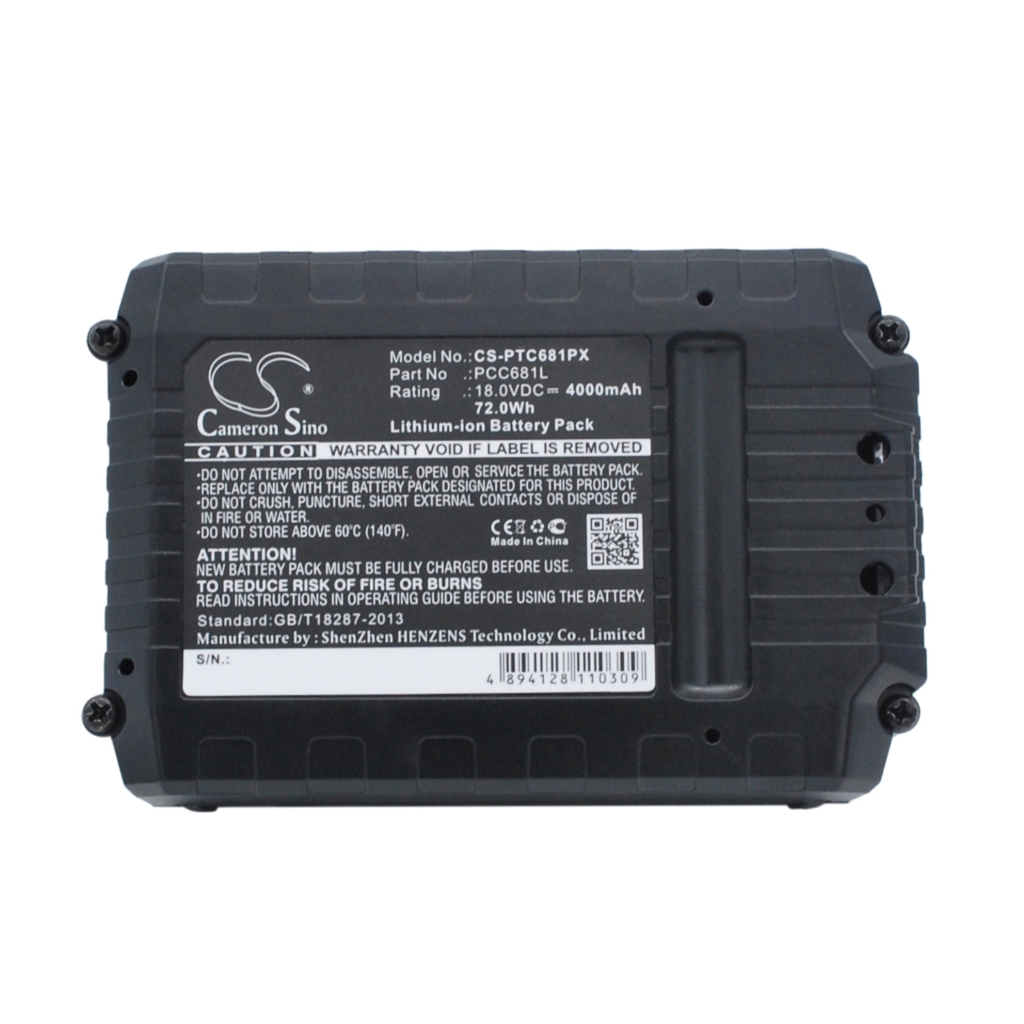 Batterier för verktyg Porter Cable CS-PTC681PX