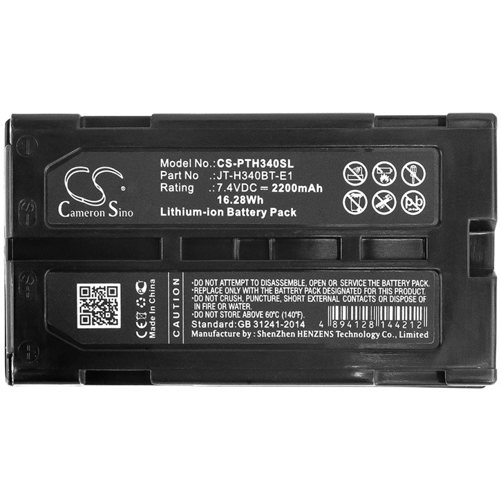 Batterier för skrivare Panasonic CS-PTH340SL