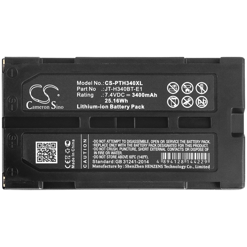 Batterier för skrivare Panasonic CS-PTH340XL