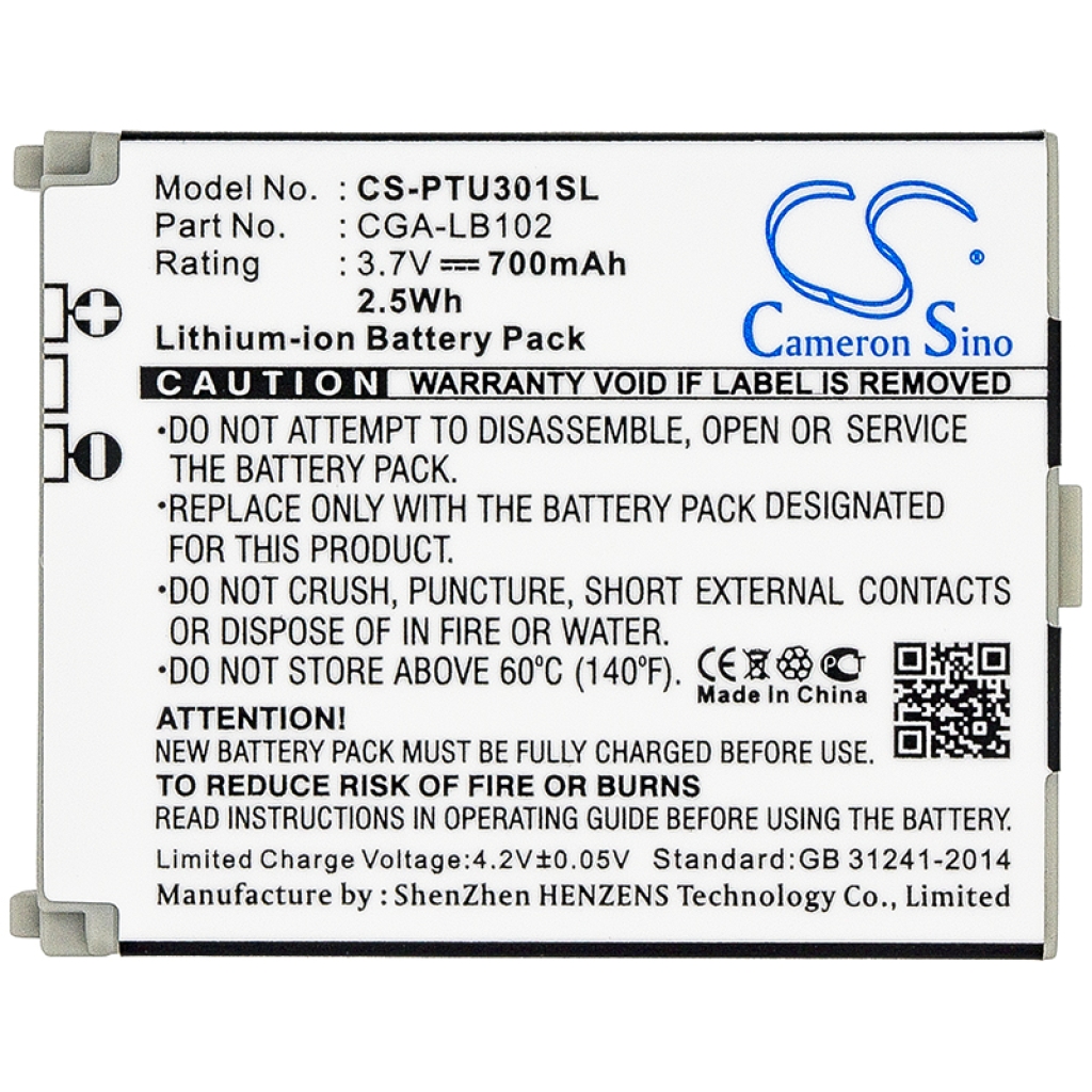 Batterier Ersätter KX-TU320