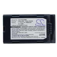 Compatible battery replacement for Panasonic CGA-D54,CGA-D54S,CGA-D54SE,CGA-D54SE/1B,CGA-D54SE/1H...