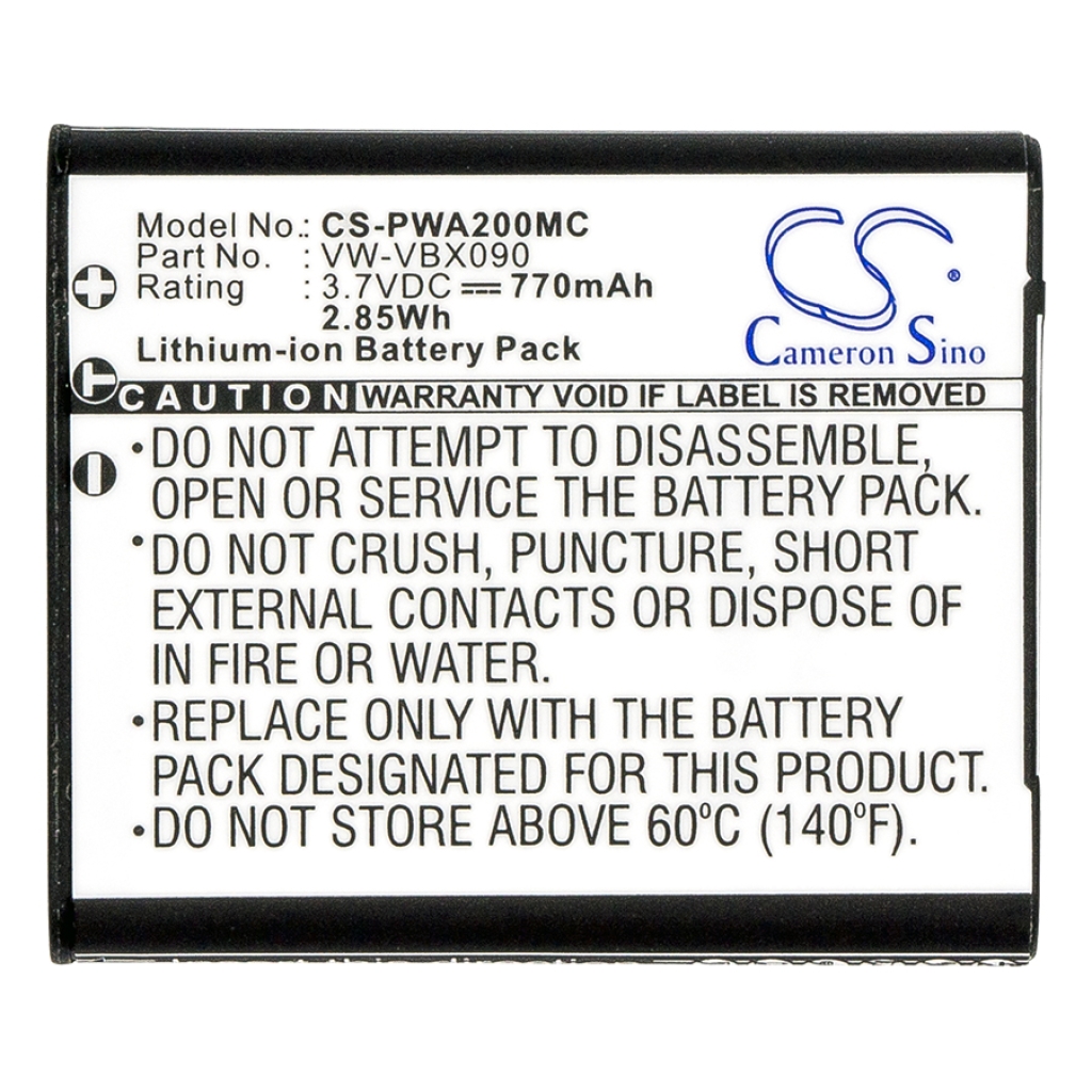 Camera Battery Panasonic HX-WA3GK