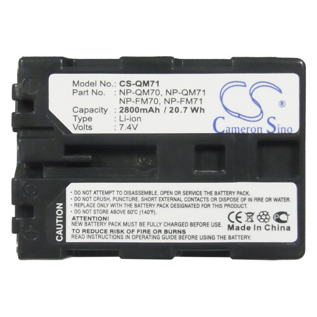 Camera Battery Sony DCR-HC88