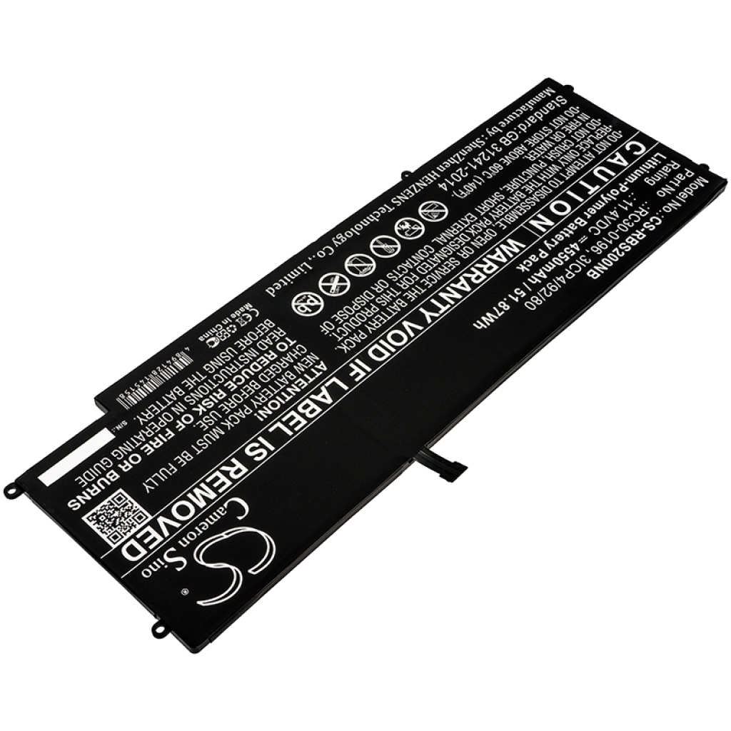 Batterier Ersätter Blade Stealth i7-7500U