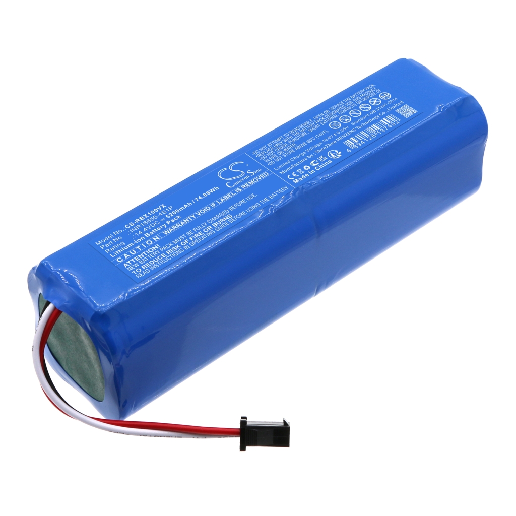 Batterier Ersätter INR18650-4S1P