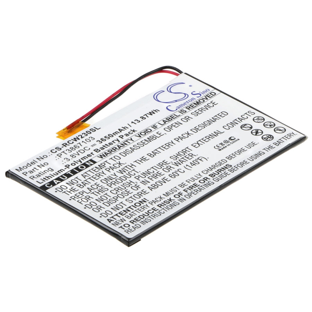 Tablet Battery Rca CS-RCW230SL