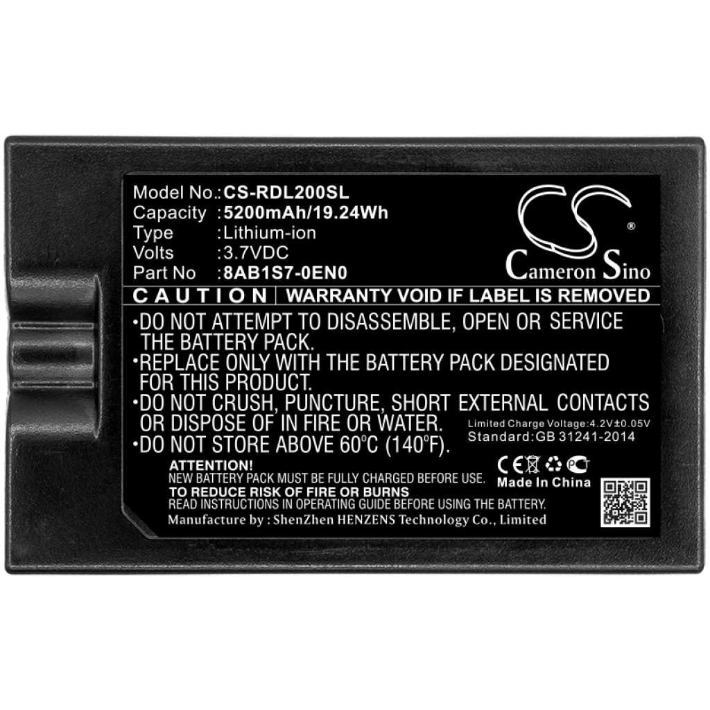 Batterier för medicintekniska produkter Ring CS-RDL200SL