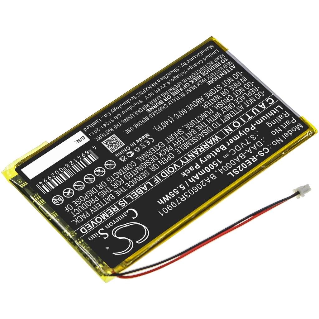 Battery Replaces BA20603R79901