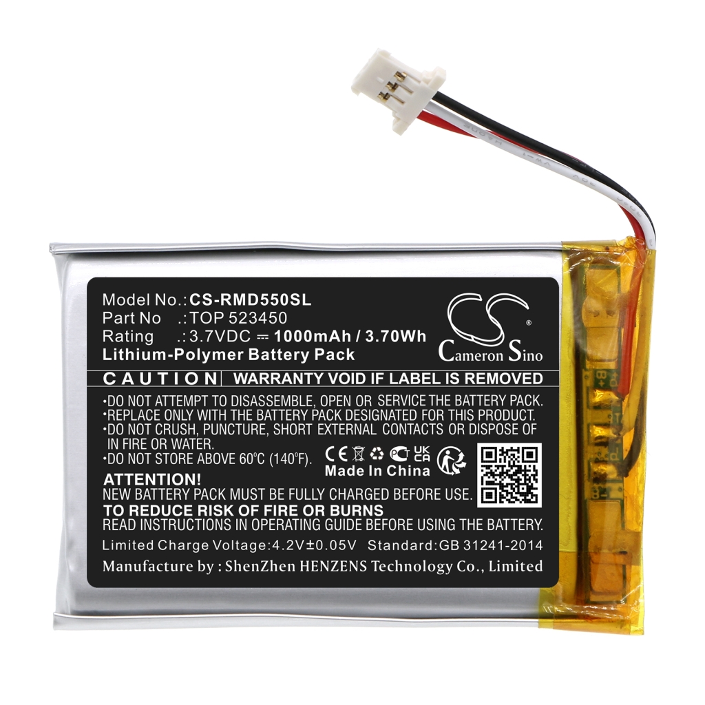 Batterier Ersätter TND-540