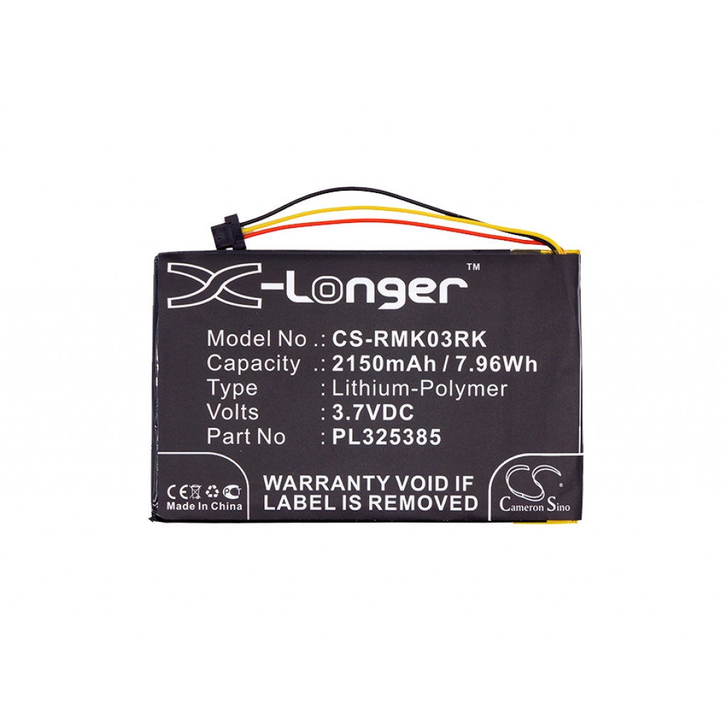 Batterier för tangentbord Razer CS-RMK03RK