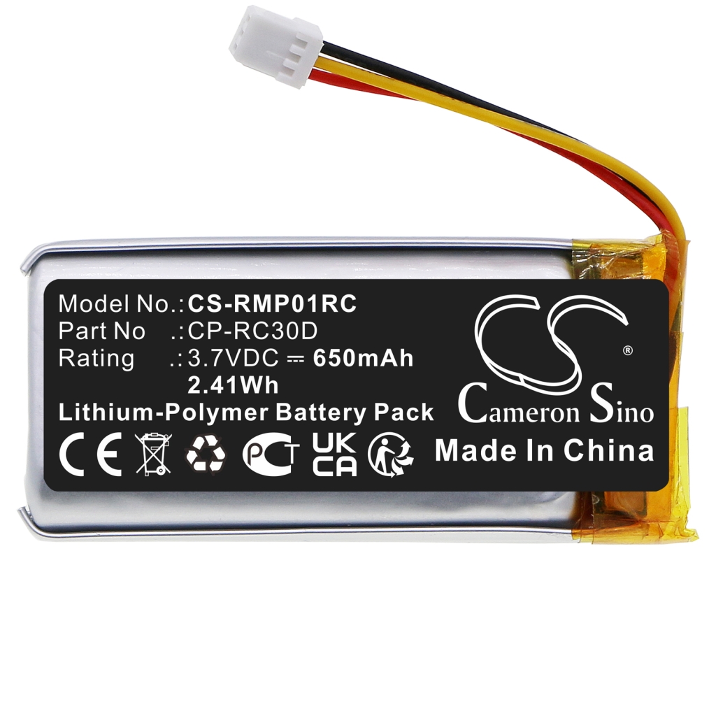 Batterier Ersätter CP-RC30D
