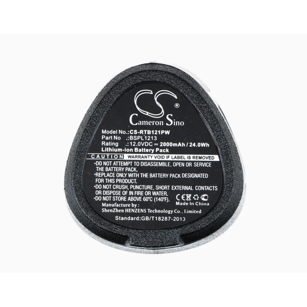 Compatible battery replacement for Ryobi BSPL1213