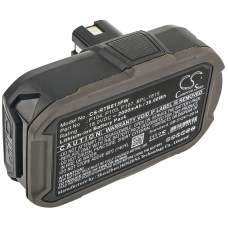 Kompatibel batteribyte för Ryobi  P105, BPL18151, P193, P104, BPL-1820G...