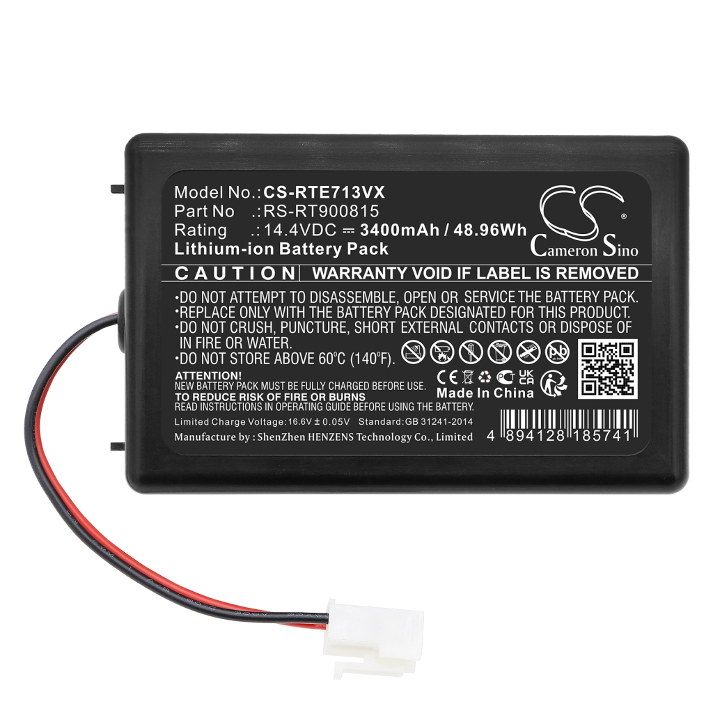 Batterier till dammsugare Rowenta CS-RTE713VX