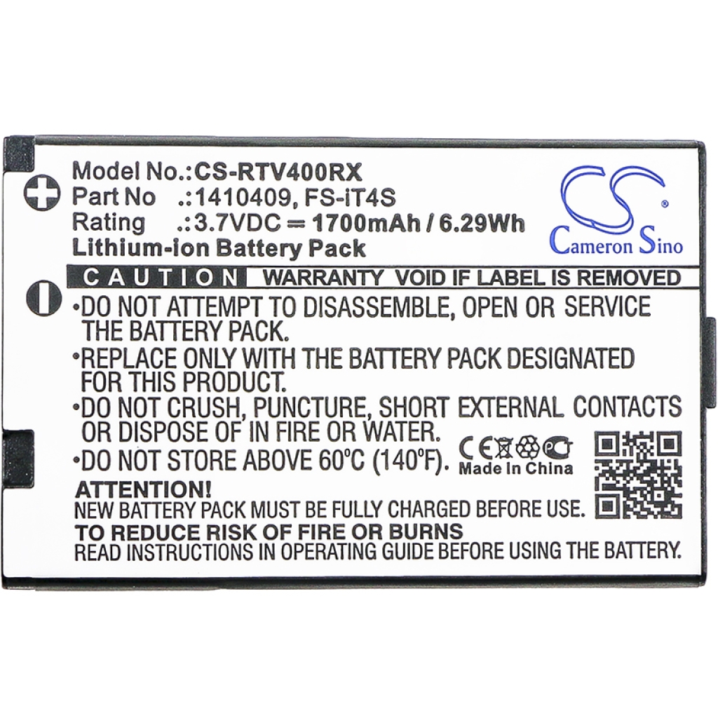 Batterier Ersätter GT4 EVO