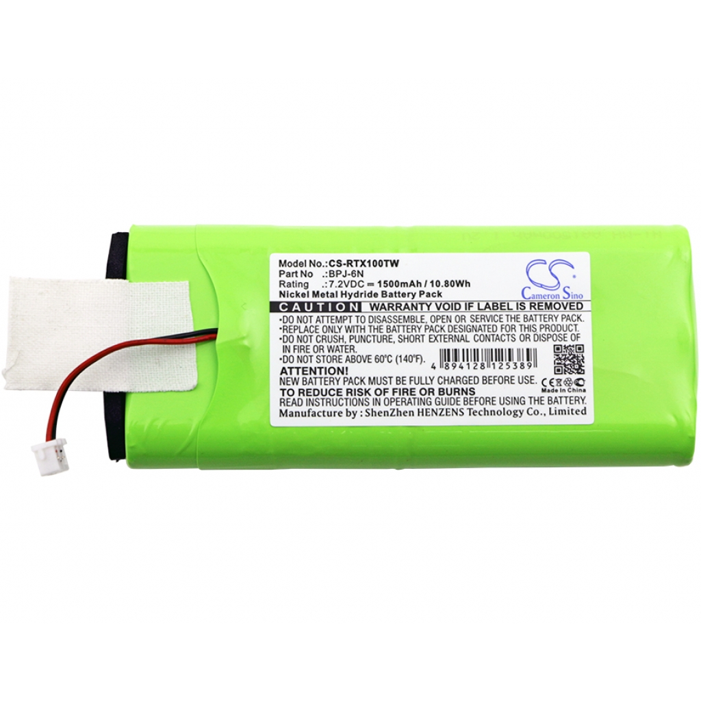 Batterier Ersätter BPJ-6N