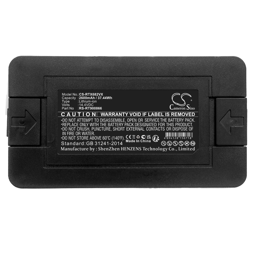 Batterier Ersätter RG6871WH/NS0