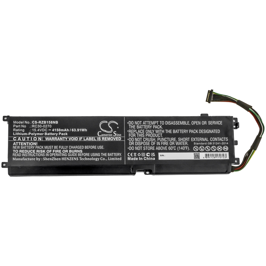 Batterier Ersätter RZ09-03009N76