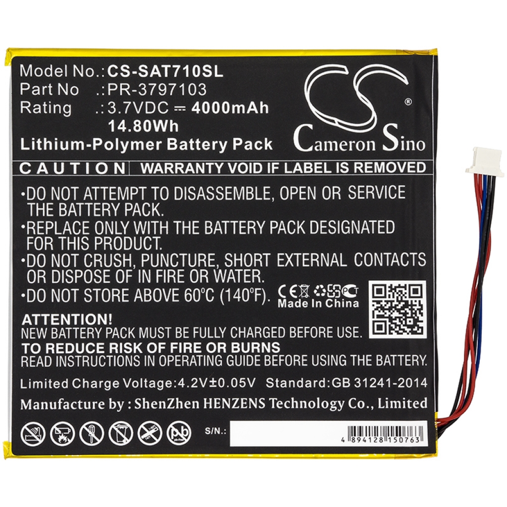 Batterier Ersätter DL8006