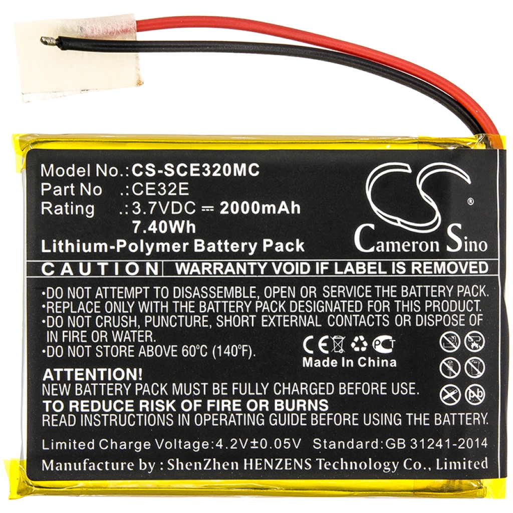 Battery Replaces CE32E