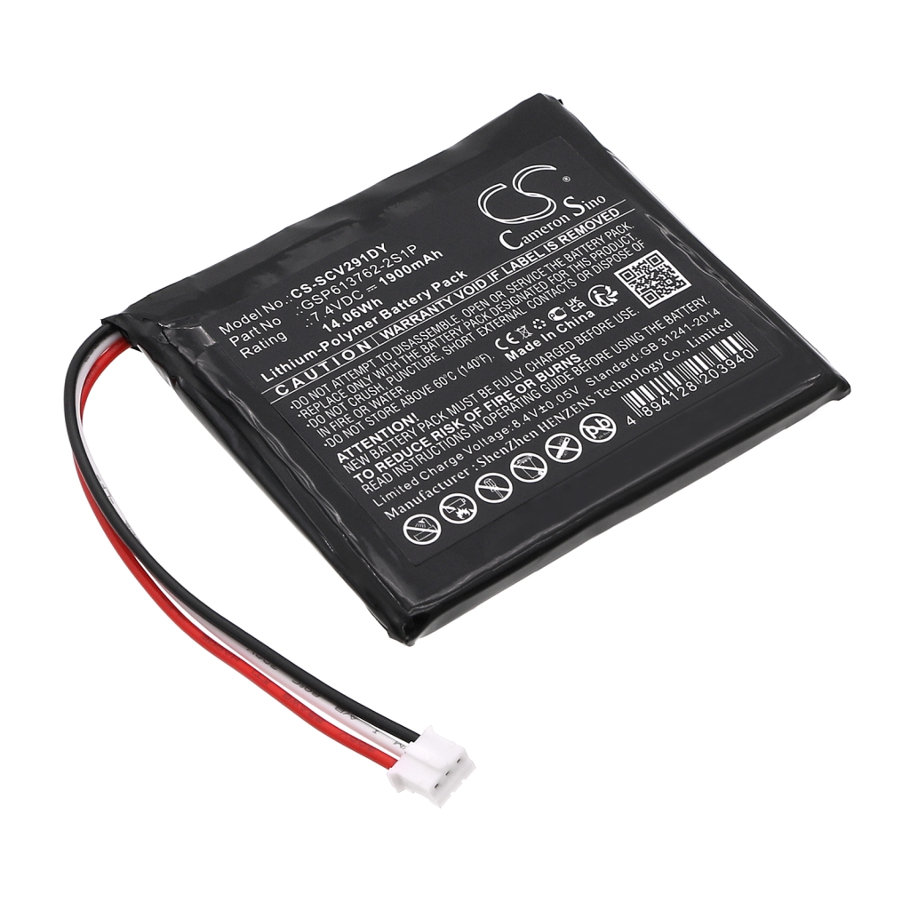 DVD Player Battery Sencor CS-SCV291DY