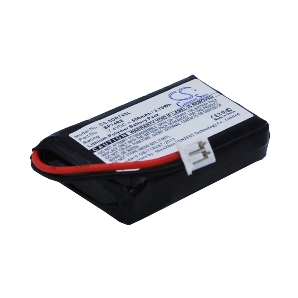 Batterier till hundhalsband Dogtra CS-SDR74SL