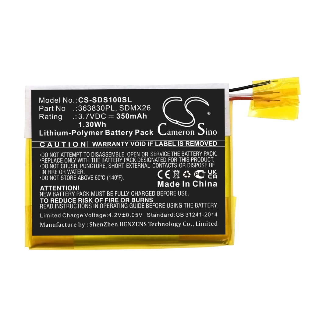 Battery Replaces 363830PL