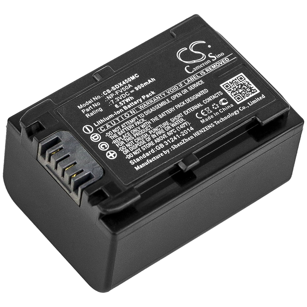 Kamerabatterier Sony CS-SDX450MC