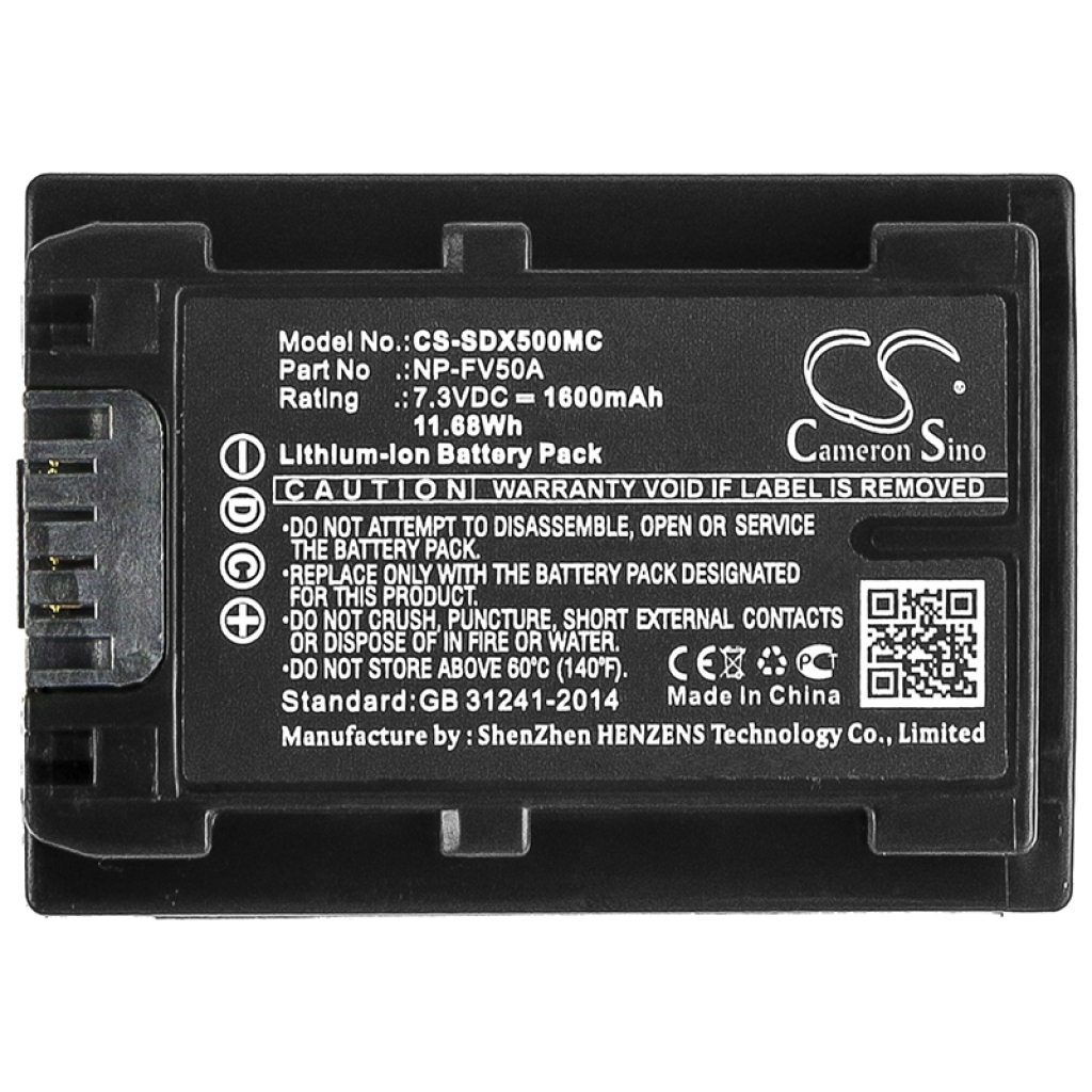 Camera Battery Sony HDR-PJ675